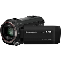 Panasonic HC-V770 HD Camcorder with Wireless Smartphone Twin Video Capture